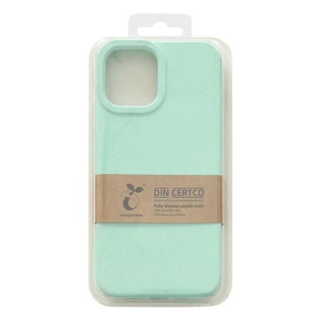 Eco Case etui do iPhone 13 Pro Max silikonowy pokrowiec obudowa do telefonu miętowy