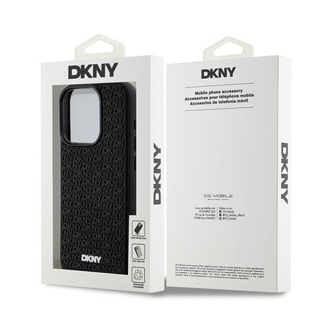 DKNY ETUI HARDCASE DO IPHONE 15 PRO MAX 6.7 3D RUBBER Z NIESAMOWITĄ OCHRANĄ