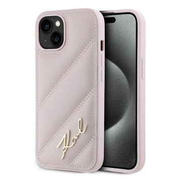 KARL LAGERFELD KLHCP15MPQDSMGP ETUI DO IPHONE 15 PLUS 14 PLUS 6.7 HARDCASE