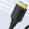 Ugreen kabel przewód USB-A 3.0 - Micro USB-B SuperSpeed 5Gb/s 1m czarny (US130)