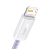 BASEUS KABEL USB DO LIGHTNING 2.4A 2M DO IPHONE 11 12 13 14 SZYBKO ŁADUJĄCY