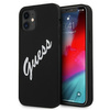 Guess GUHCP12SLSVSBW iPhone 12 mini 5,4" czarno biały/black white hardcase Silicone Vintage