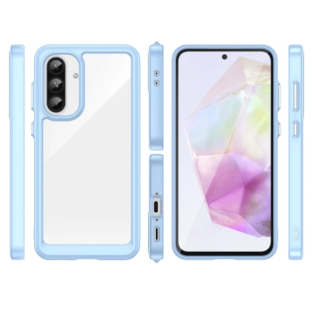 HURTEL ETUI OUTER SPACE CASE DO SAMSUNG GALAXY A56 ELASTYCZNA RAMKA