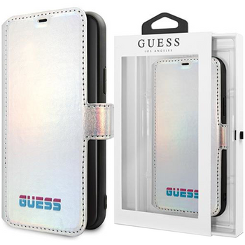 Guess GUFLBKN58BLD iPhone 11 Pro srebrny/silver book Iridescent
