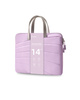 INNOSTYLE DAMSKA TORBA NA LAPTOPA 14 WODOODPORNA CARRYLITE SLIM FIOLETOWA