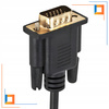 CO2 KABEL VGA - HDMI PRZEJŚCIÓWKA KONWERTER ADAPTER FULL HD 1080P 60HZ 3M