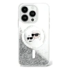 KARL LAGERFELD ETUI HARDCASE LIQUID GLITTER DO IPHONE 16 PLUS DO MAGSAFE