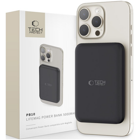 TECH-PROTECT PB10 LIFEMAG DO MAGSAFE POWER BANK 5000MAH DO IPHONE 11 X XR
