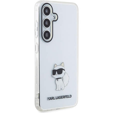 KARL LAGERFELD CASE DO SAMSUNG GALAXY S24 S921 TRANSPARENT CHOUPETTE IML