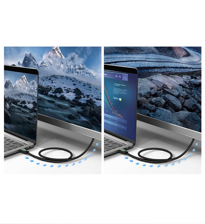 Ugreen kabel przewód HDMI - DVI 4K 60Hz 30AWG 1m czarny (30116)