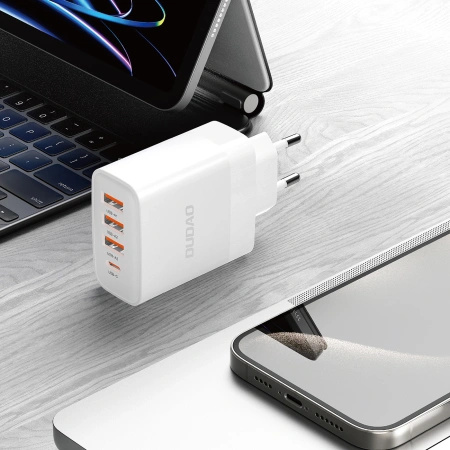 DUDAO ŁADOWARKA 3X USB-A 1X USB-C PD 20W DO TELEFONÓW IPHONE SAMSUNG XIAOMI