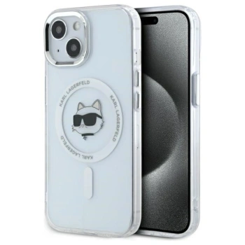 KARL LAGERFELD KLHMP15MHLSCHH HARDCASE METAL DO IPHONE 15 PLUS 6.7