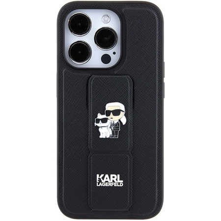 KARL LAGERFELD ETUI HARDCASE DO IPHONE 14 PRO 6.1 DIAGONAL QUILTED SCRIPT