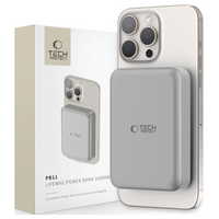 TECH-PROTECT POWER BANK PB11 LIFEMAG DO MAGSAFE DO IPHONE 13 14 15 10000MAH