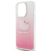 Etui Hello Kitty IML Gradient Electrop Kitty Head na iPhone 14 Pro - różowe