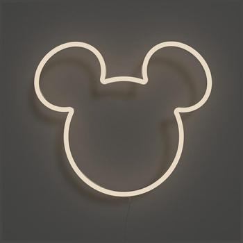 YELLOWPOP LAMPA NEON DISNEY MINI MICKEY EARS DO POKOJU Z LAMPĄ LED
