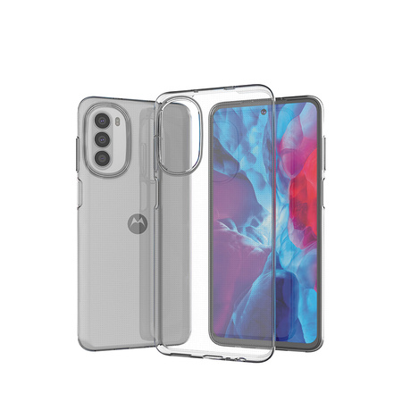 Ultra Clear 0.5mm etui Motorola Moto G82 5G / Moto G52 cienki pokrowiec przezroczyste