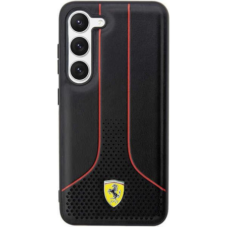 Etui Ferrari FEHCS23MPCSK S23+ S916 - czarne Perforated 296 P