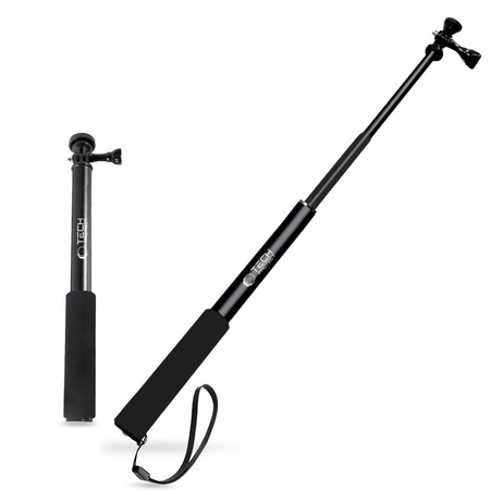 TECH-PROTECT MONOPAD SELFIE STICK DO GOPRO DJI ŁATWY W UŻYCIU ZASIĘG 100 CM
