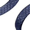 Dux Ducis Strap skórzany pasek do Watch 7 / 6 / 5 / 4 / 3 / 2 / SE (41 / 40 / 38mm) opaska bransoleta bransoletka z naturalnej skóry niebieski (Enland Version)
