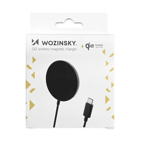 WOZINSKY ŁADOWARKA BEZPRZEWODOWA QI2 MAGNETYCZNA 15W DO IPHONE 12 13 14 15