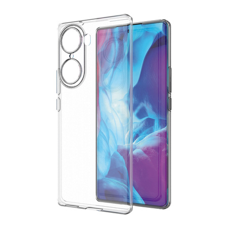 Żelowy pokrowiec etui Ultra Clear 0.5mm Honor 60 Pro przezroczysty