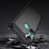 Carbon Case etui do Infinix Hot 12 Pro elastyczny silikonowy karbonowy pokrowiec czarne