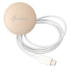 Guess zestaw ładowarka MagSafe + etui do iPhone 14 6,1" czarne Marble (GUBPP14SHMEACSK)