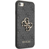 Etui Guess GUHCI84GMGGR na iPhone 7 / 8 / SE 2020 / SE 2022 - szare hardcase 4G Big Metal Logo