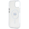 KARL LAGERFELD ETUI MAGNETYCZNE DO IPHONE 15 PLUS METALOWE Z LOGO KARL HEAD