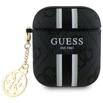 GUESS GUA2P4RPSK ETUI DO AIRPODS 1 2 Z CHARME STRIPE NAJLEPSZA OCHRONA