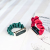 Materiałowa opaska do Xiaomi Mi Band 6 / 5 / 4 / 3 pasek bransoletka gumka scrunchies czerwony