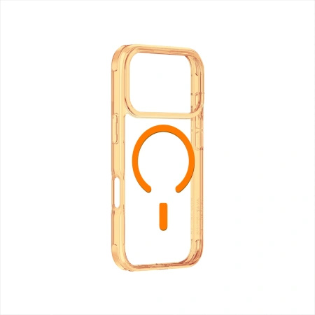Etui AMAZINGTHING Minimal Mag na iPhone 17 Pro Max kompatybilne z MagSafe - pomarańczowe