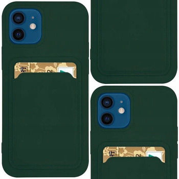 HURTEL ETUI PORTFEL SILIKONOWE DO SAMSUNG GALAXY A72 4G Z MIEJSCEM NA KARTY