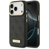 Etui Guess 4G Logo Plate MagSafe do      iPhone 17 Pro czarny