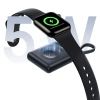 Powerbank Baseus EnerFill FW11 5W do Apple Watch z wbudowanym kablem - czarny