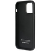 Etui Audi Synthetic Leather na iPhone 12 / iPhone 12 Pro - czarne AU-TPUPCIP12P-TT/D1-BK