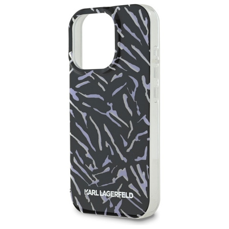 KARL LAGERFELD ETUI HARDCASE DO IPHONE 16 PRO MAX 6.9 ZEBRA Z KORDONKIEM