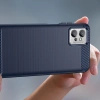 HURTEL ETUI CARBON CASE SILIKONOWE DO XIAOMI POCO F4 5G KARBONOWY POKROWIEC