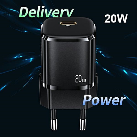 USAMS ŁADOWARKA 20W PD3.0 DO LIGHTNING IPHONE 12 13 14 15 SZYBKIE ŁADOWANIE