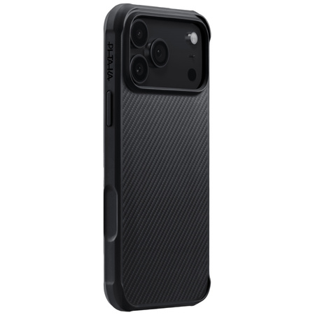 Etui PITAKA Aramid ProGuard MagSafe do   iPhone 17 Pro czarno szary