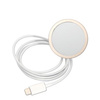 Guess zestaw ładowarka MagSafe + etui do iPhone 14 6,1" niebieskie 4G Print (GUBPP14SH4EACSB)