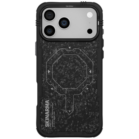 Etui Skinarma Vektor MagSafe do iPhone   17 Pro onyx