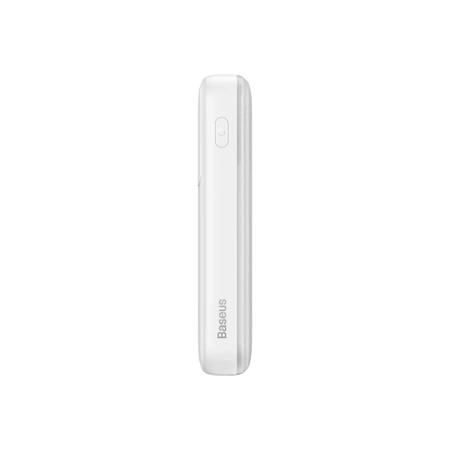 Powerbank Baseus Comet Series z wyświetlaczem 20000mAh 22.5W - biały + kabel USB-A / USB-C