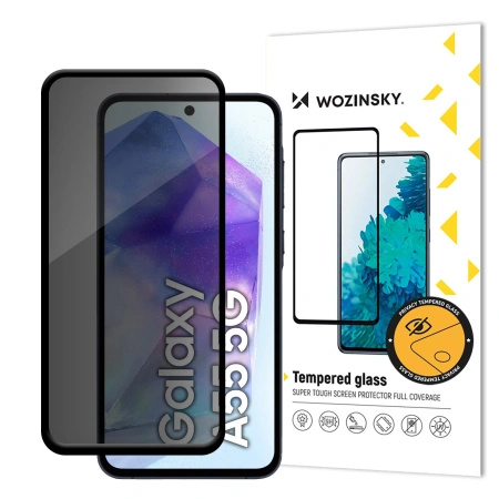 WOZINSKY SZKŁO HARTOWANE PRIVACY GLASS DO SAMSUNG GALAXY S25 ANTI SPY FILTR