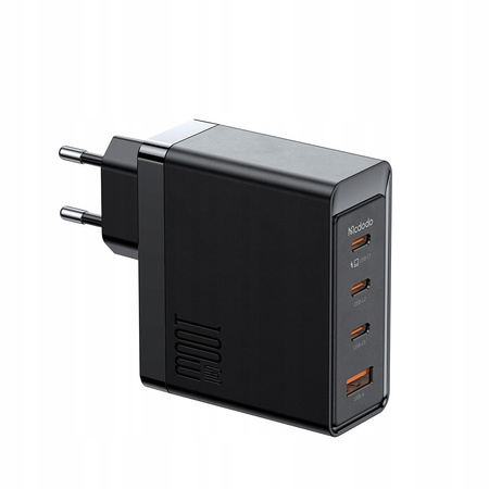 MCDODO SZYBKA ŁADOWARKA SIECIOWA GAN DO MACBOOK 4X USB-C USB 100W KABEL 2M