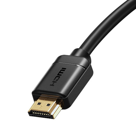 BASEUS KABEL HDMI 2.0 4K 60 HZ 3D HDR 18 GBPS 2 M CZARNY
