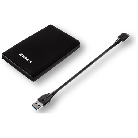 Dysk zewnętrzny Verbatim Store n Go USB  3.0 HDD 2TB czarny 53177