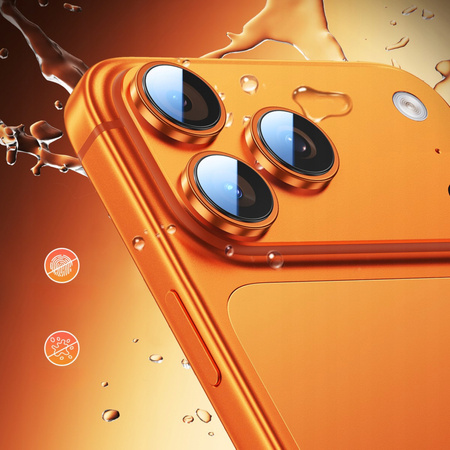 INNOSTYLE SZKŁO NA APARAT OSŁONA OCHRONA OBIEKTYWU DO IPHONE 17 AIR CZARNE