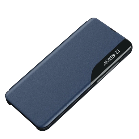 ECO LEATHER VIEW CASE POKROWIEC Z KLAPKĄ DO SAMSUNG GALAXY A73 Z PODSTAWKĄ